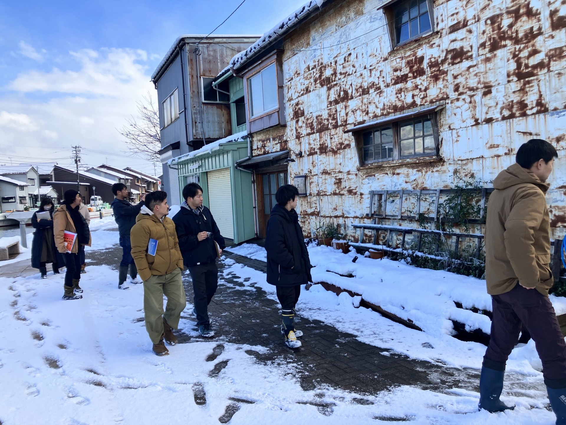 北陸視察